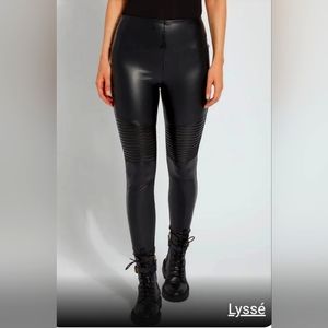 Vegan Leather Pants by Lysse' worn once